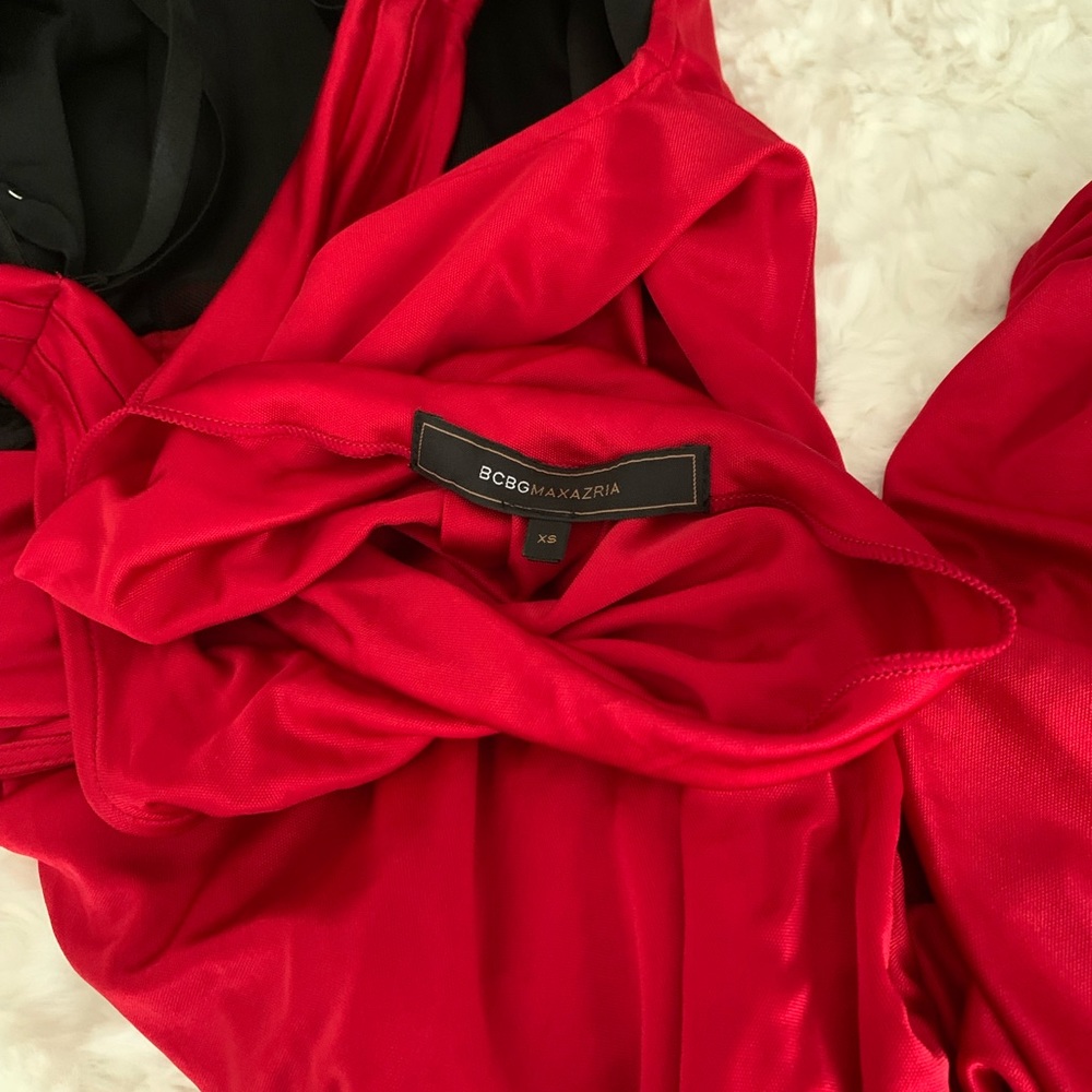 (BCBG MAXAZRIA) Woman’s Beautiful red clothes - Picture 8 of 11